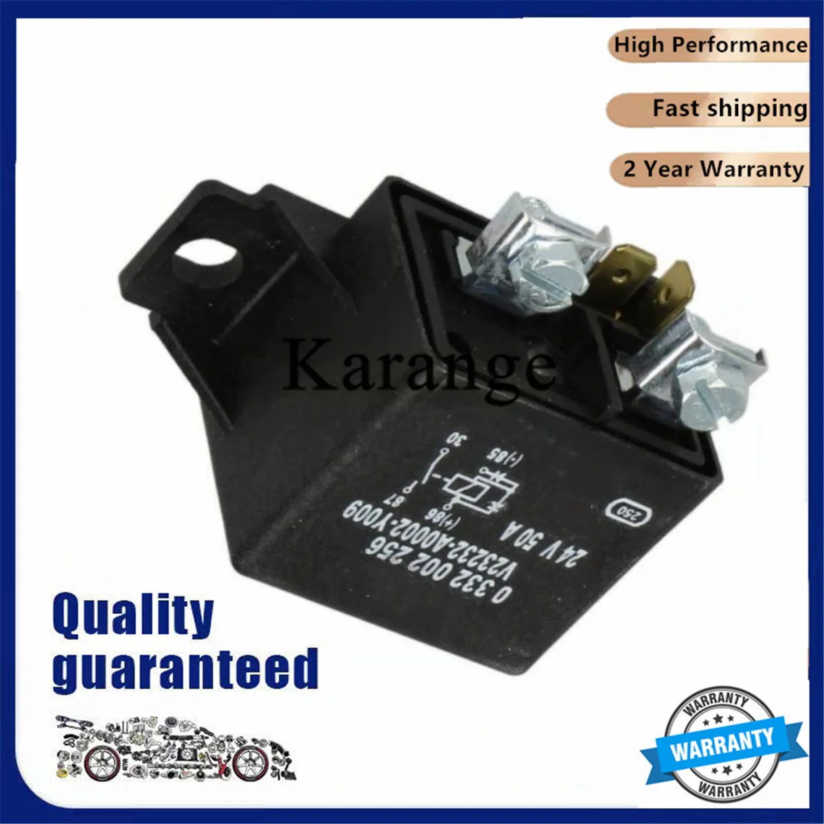 1 قطعة التتابع 24 فولت حفارة جرافة رافعة شوكية التتابع لبوش 0332002256 0 332 002 256 V23232-A0002-Y009 #3