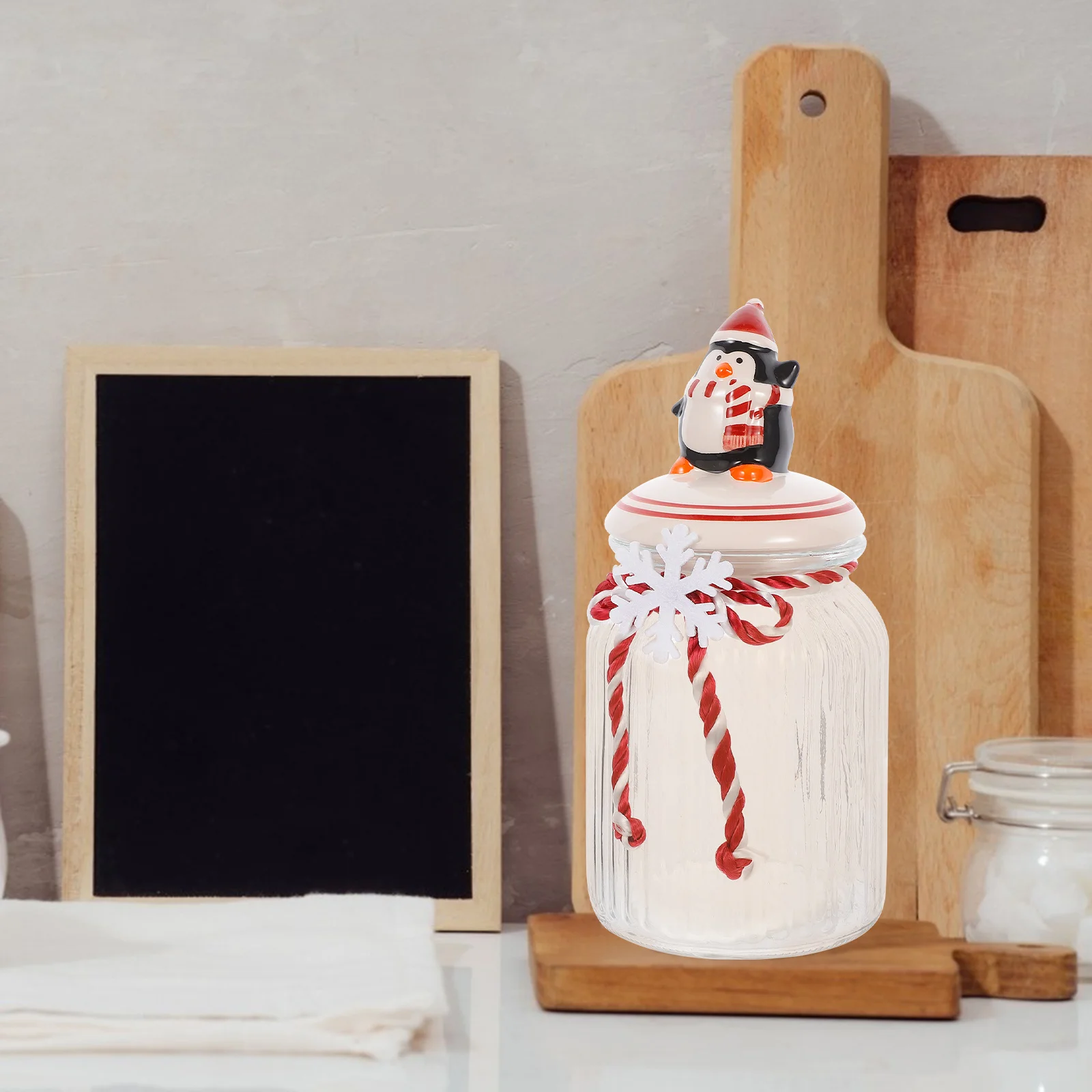 

Airtight Ceramic Jar Food Storage Container Kitchen Organizer Portable Lightweight Snack Tea Coffee Holder