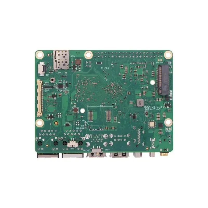 Radxa ROCK 3B RK3568J 4-Core CPU SBC, Industrial Grade, HDM 4-Core CPU SBC with 4K Outputs development board