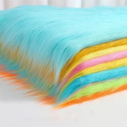 50*180cm Long Rabbit Faux Fur Fabric For Patchwork Sewing Material Garment Diy Home Decoration 600g/m