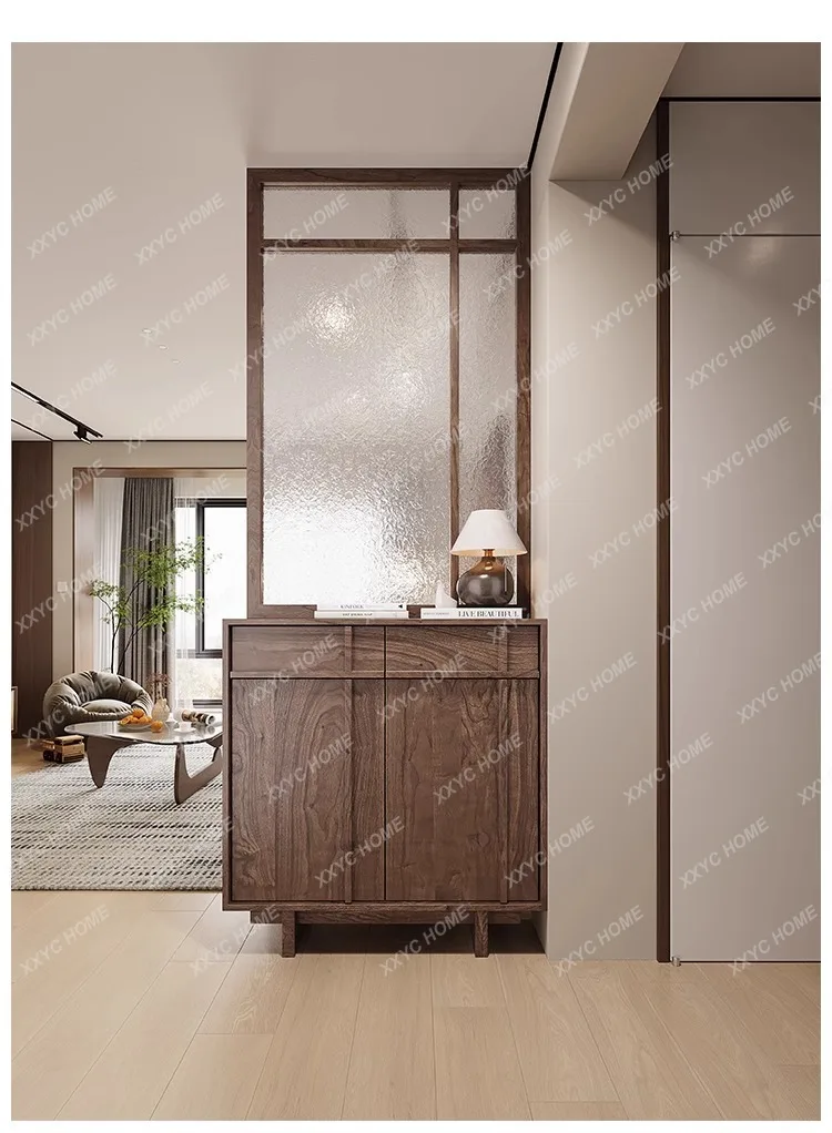 

JJOpposite the door, screen, porch cabinet, skeleton line, household entrance glass, partition cabinet, shoe cabinet integrated
