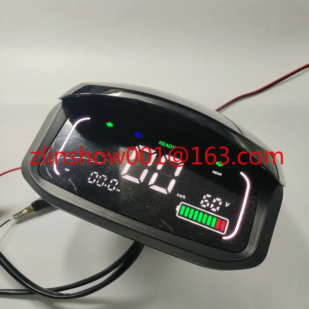 Electric Bicycle  dashboard Scooter Display EBIKE Speed Meter 48V60V72V General Instrument MOTORBIKE Tricycle CONVERSION PART