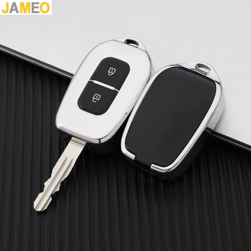 2 Button TPU Car Remote Key Fob Cover Case Shell For Renault Kwid Traffic Symbol for Dacia Sandero Logan Duster 2016 2017 2018