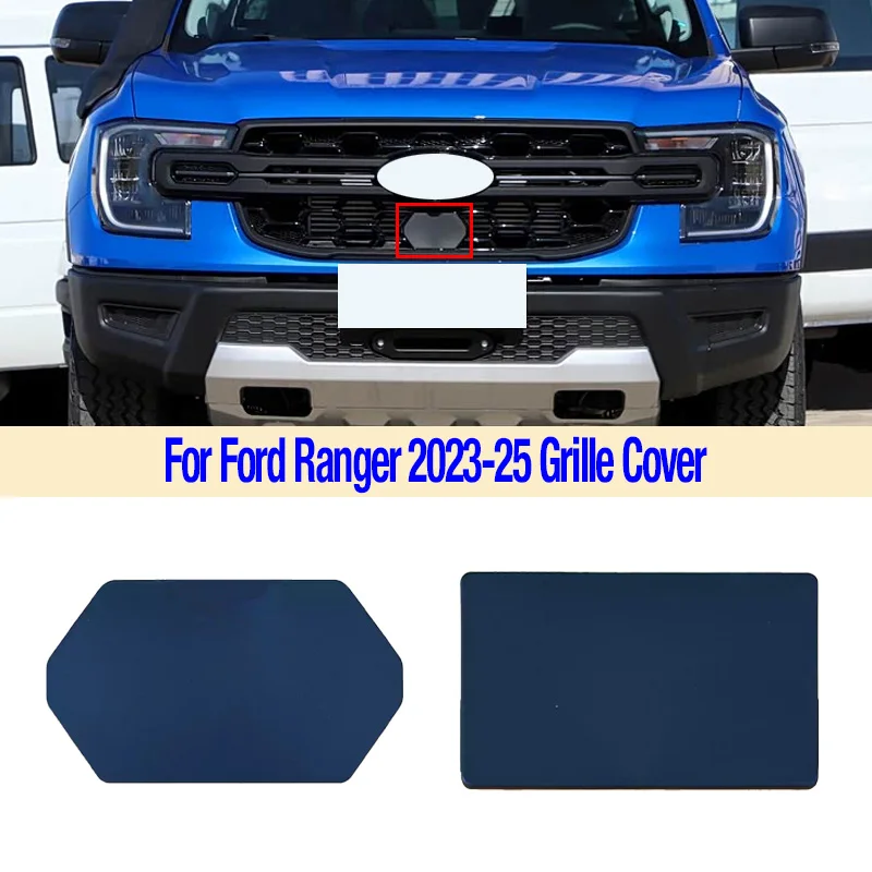 

For Ford Ranger 2023 24 25 Front Bumper Grill Center Grille ACC Cover Plate Ventilation Intake Cover Plate Car Accessories