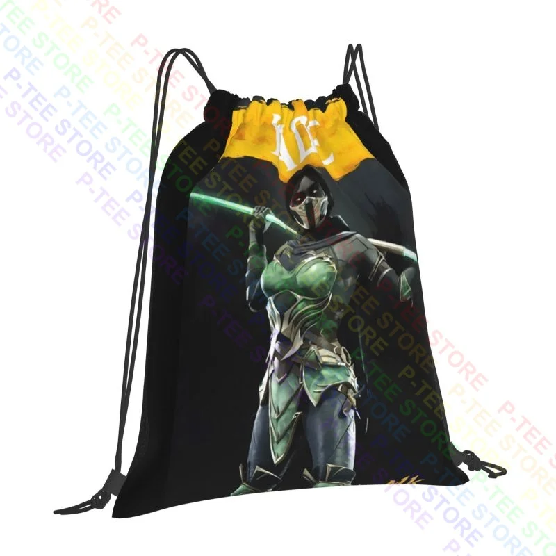 Character Jade Guards Princess Mortal Kombat 2019 Drawstring Bags Gym Bag Gym Backpack Shopping Bag Clothes Backpacks