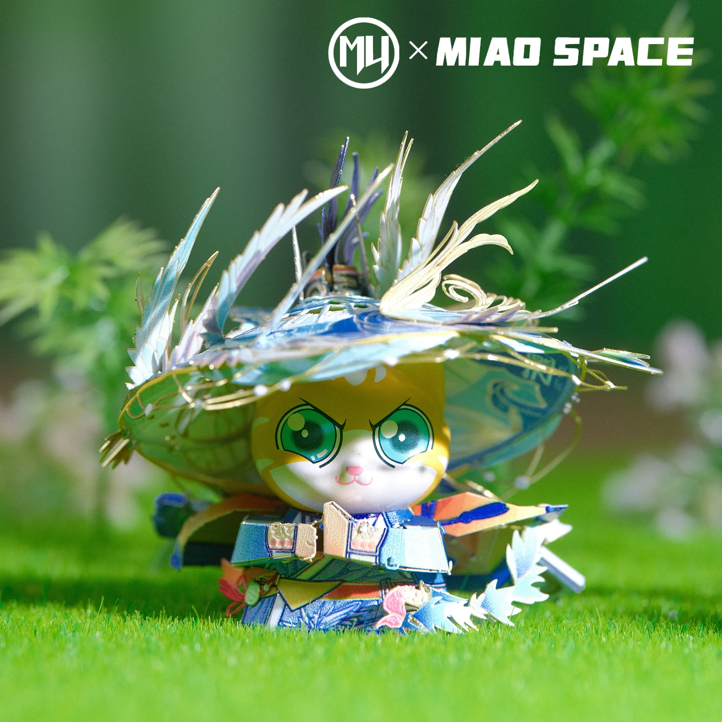 MU Miao Daxia 3D metalen puzzel, doe-het-zelf puzzel speelgoed, bureaudecoratie, stressverlichtend, kleurrijk cadeau voor vriendin