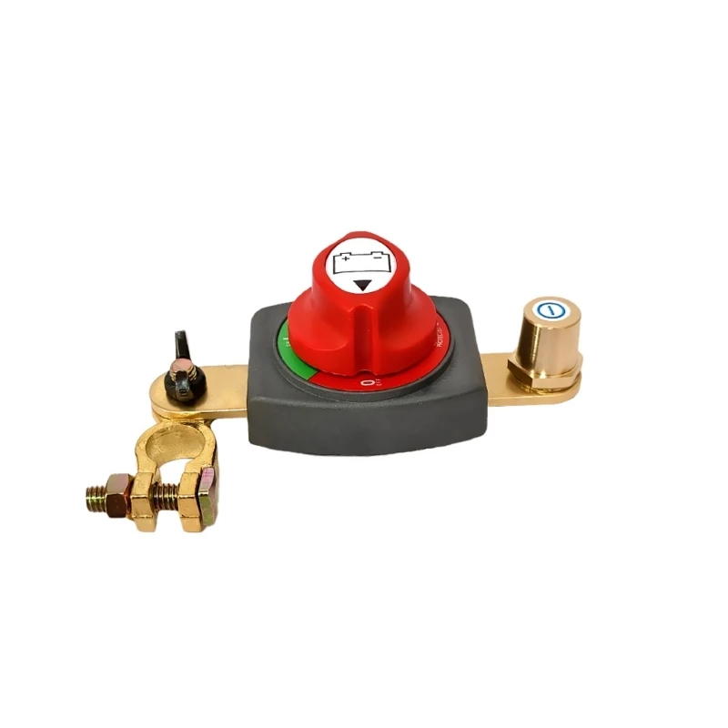 Vehicle Battery Isolator Quick Disconnect Battery Shut Off Switches Top Post Battery Disconnect Switches with Knob