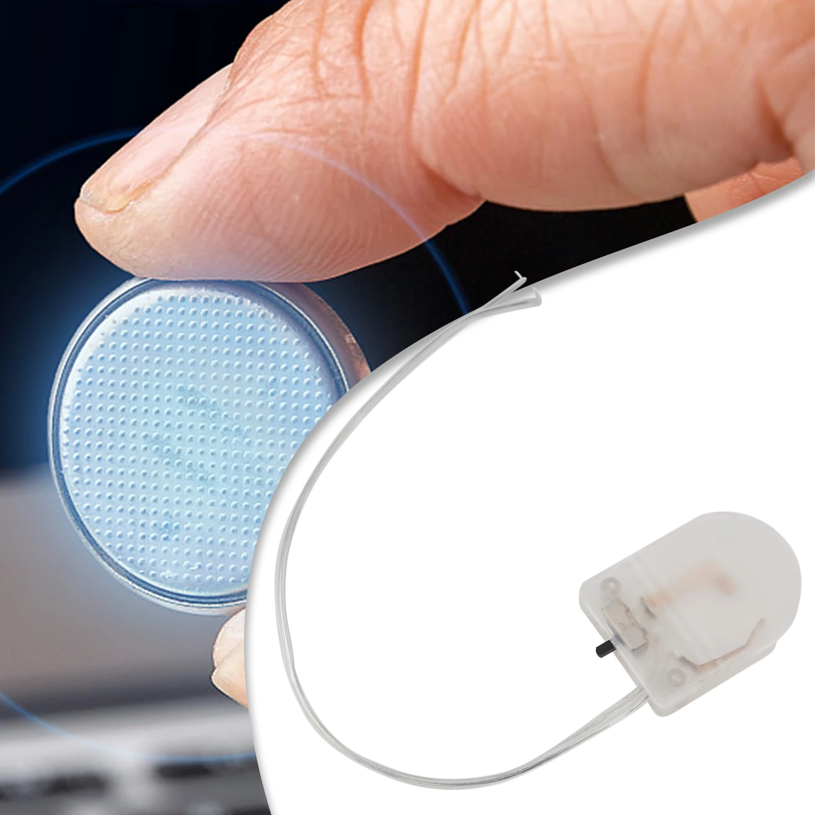 For CR2032 LIR2032 Coin Cell Battery Holder With Switch S 3V Battery Box Corded With Cover With Switch Battery Box