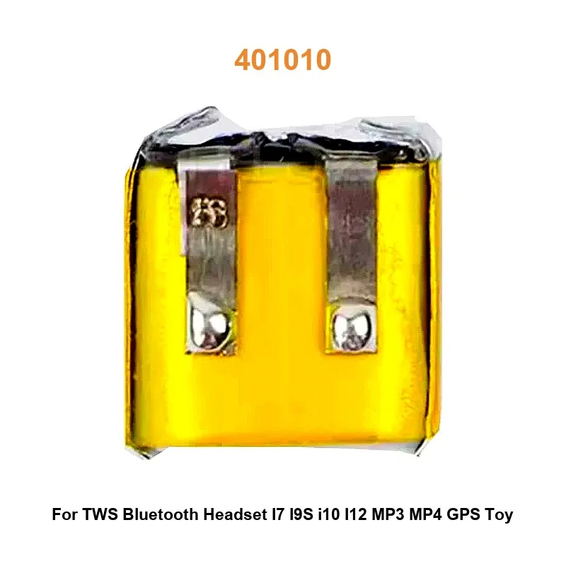 بطارية ل TWS سماعة رأس بخاصية البلوتوث I7 I8 I9 I9S i10 I12 GPS لعبة سماعة رأس بخاصية البلوتوث MP3 MP4 401012 051012 501012 #2