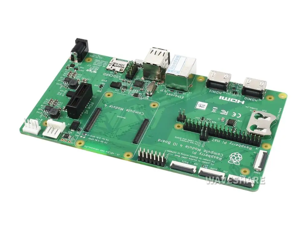 carte-io-raspberry-pi-compute-module-4-une-plateforme-de-developpement-et-une-conception-de-carte-de-base-de-reference-pour-cm4