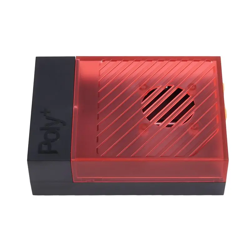 For Raspberry Pi 5 Argon Poly+ 5 Case Enhanced Protection Durable Design Easy Assembly Perfect Fit Red