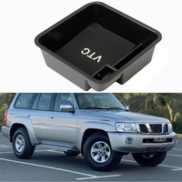 Non-Slip Console Tray Central Armest Tray Refrigerator For Nissan Patrol Armada Y61 VTC 2005-2011 Accessories