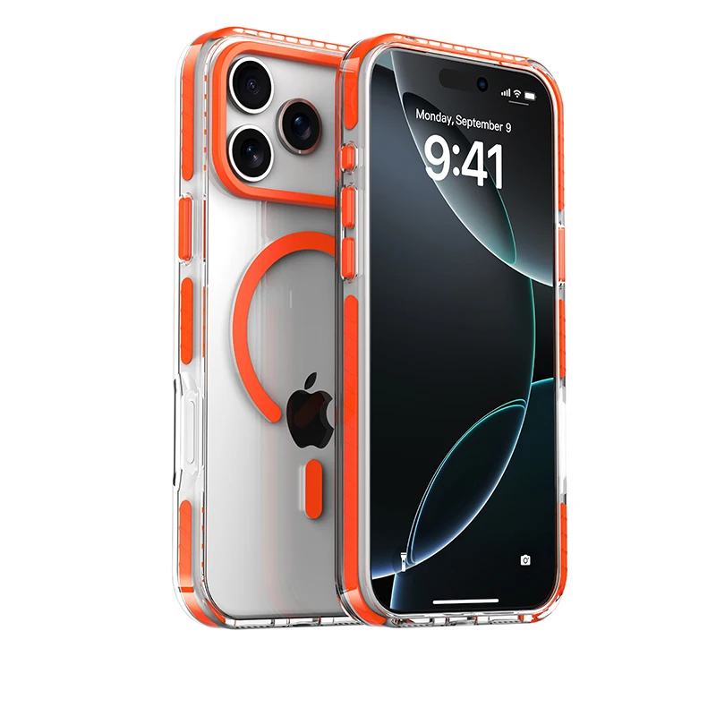 Luxury PE Striped Border For Magsafe Magnetic Wireless Charge Phone Case For iPhone 17 Air 16 E 15 14 13 12 Pro Max Clear Cover - AliExpress 202192403 Luxury PE Striped Border For Magsafe Magnetic Wireless Charge Phone Case For iPhone 17 Air 16 E 15 14 13 12 Pro Max Clear Cover - AliExpress 202192403