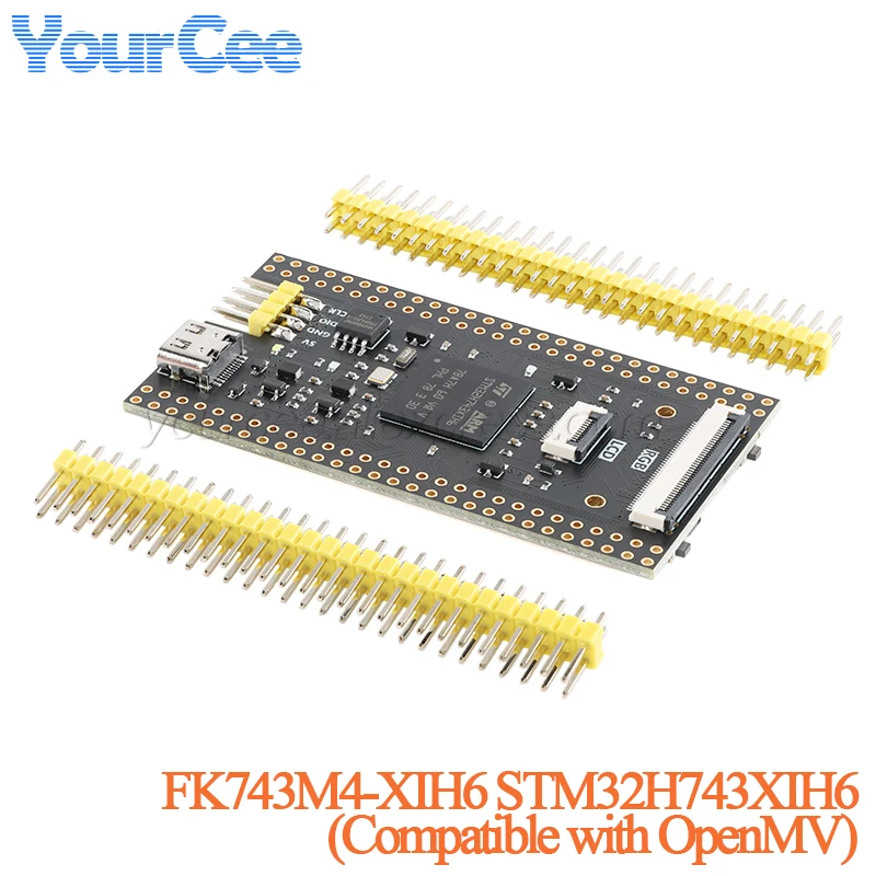STM32H743XIH6 STM32H743 FK743M4-XIH6 FK743M5-XIH6 Moduł Płytki Rozwojowej STM32 do Nauki Systemów Centralnych, Kompatybilny z OpenMV — zdjęcie 3