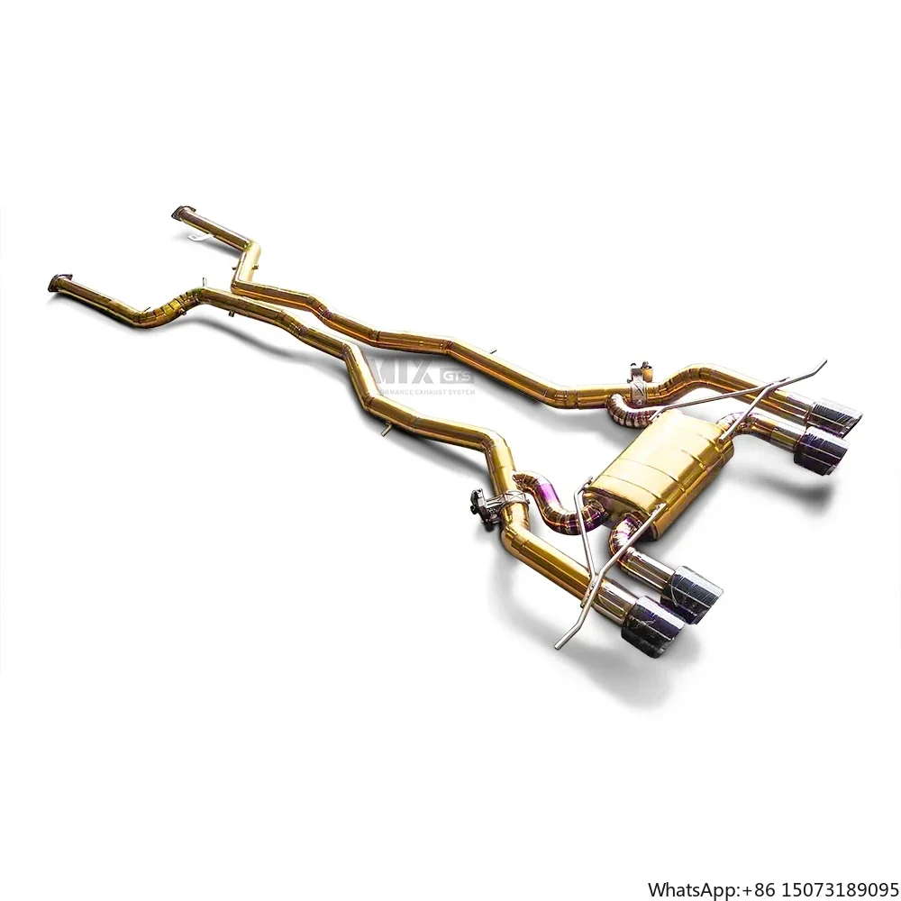

Для BMW M3 M4 G80/G82/G8X 3.0T 2021-2023: Титановая выхлопная система Catback с клапанной регулировкой для тюнинга и повышения производительности