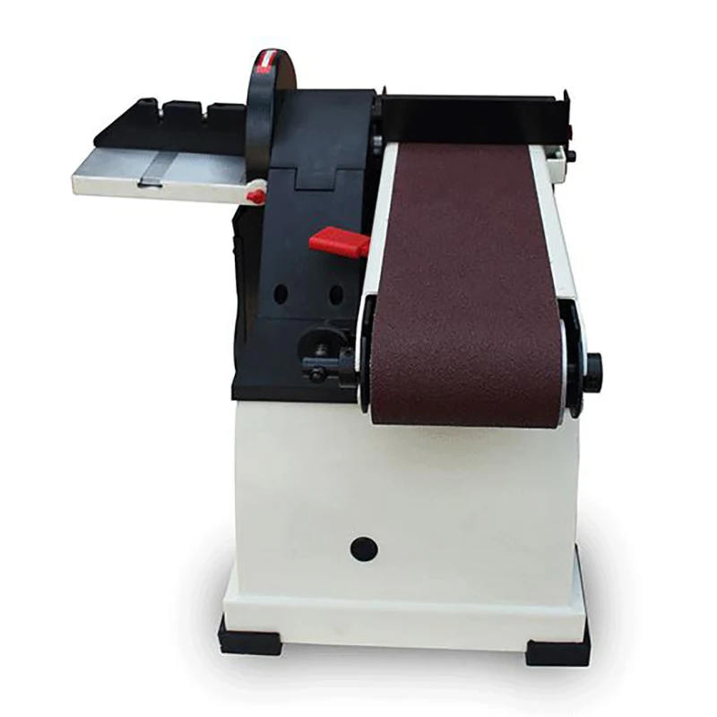 Nueva máquina de correa, JBDS-4115II de escritorio pequeño, máquina pulidora multifunción para el hogar, lijadora Vertical para carpintería, cuchillo de pulido