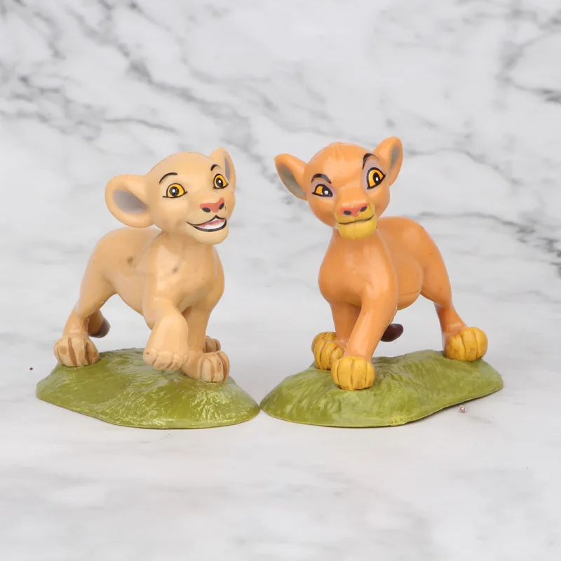Disney 9pcs/set 4.5-8.5CM The Lion King Simba Nala Timon action Figure model Anime Figures Xmas gift for the children - view 6