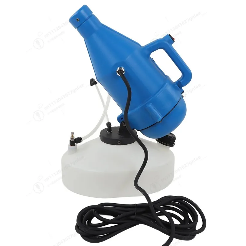 

32.8ft Spraying for Hotel School 4.5L(1.2 Gallon) EU 220V Electric ULV Portable Fogger Sprayer Machine Atomizer Mist Cold