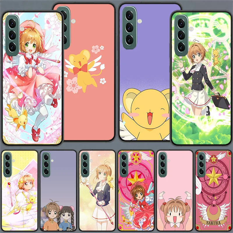 Card Captor Sakura Anime Phone Case For Samsung Galaxy M52 M51 M32 M31 M30S M21 M12 M11 A70 A50 A40 A30 A20 A10 A9 A8 A7 A6 Plus