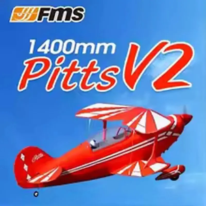 FMS 1400mm Pitts V2 PNP FMSPT Like a real fixed wing biplane, remote-controlled electric assembled model airplane model