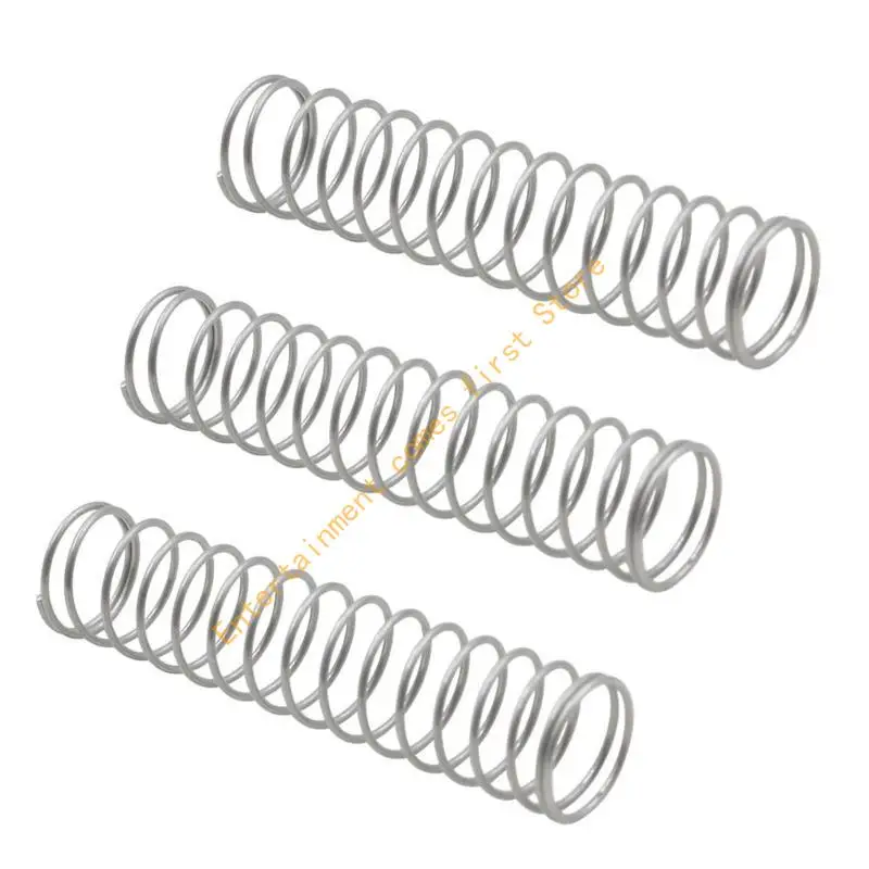 55KD 3Pcs Small Button Spring Trumpet Valves Caps Guitar Accesories Trumpet Springs Trumpet Parts Trumpet Piston Springs Set