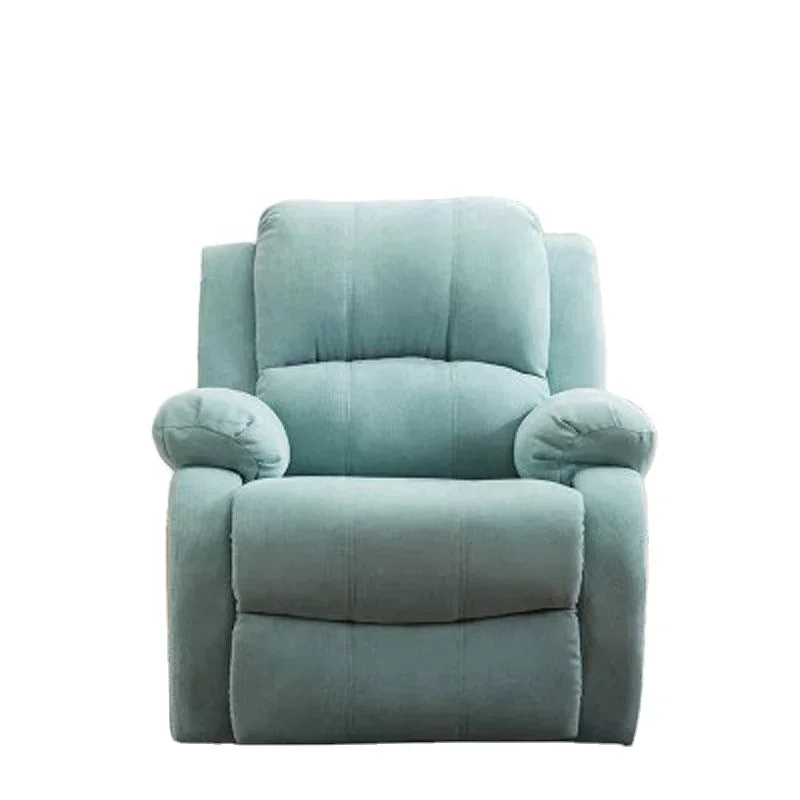 Hot Selling Living Room Sofas Old  Velvet Linen Fabric Manual Recliner Luxury Sofa Reclining