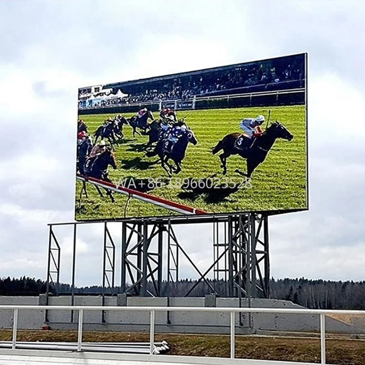 

Easy Installation Maintenance Die Casting Aluminum Cabinet P4 P6.67 P5 P8 P10 Billboard LED Advertising Screen Outdoor