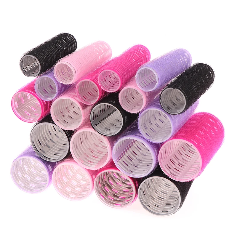 

1Pcs Self-Adhesive Hair Rollers Hairdressing Home Use DIY Magic Styling Roller Roll Curler Hair Women Beauty Tools