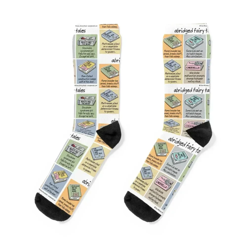 abridged fairy tales Socks fashionable Running Socks Men Women's