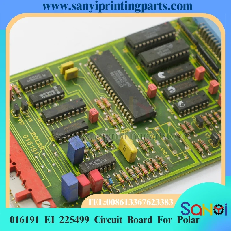 Original 95% New 016191 EI 225499 Circuit Board For Polar Cutting Machine Spare Parts