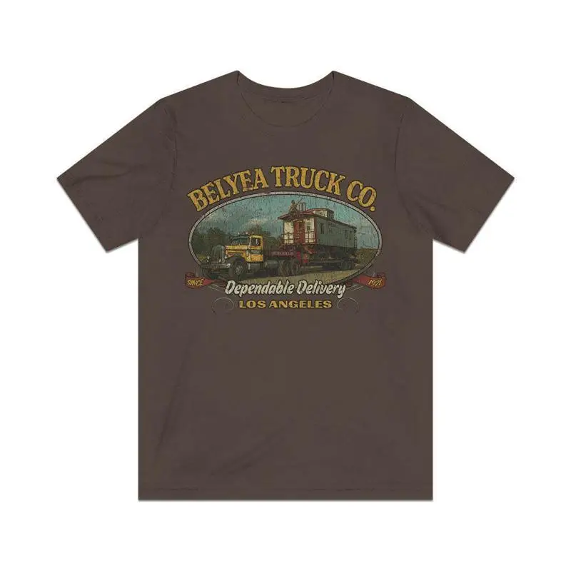 

Винтажная мужская футболка Belyea Truck Company 1921 г.