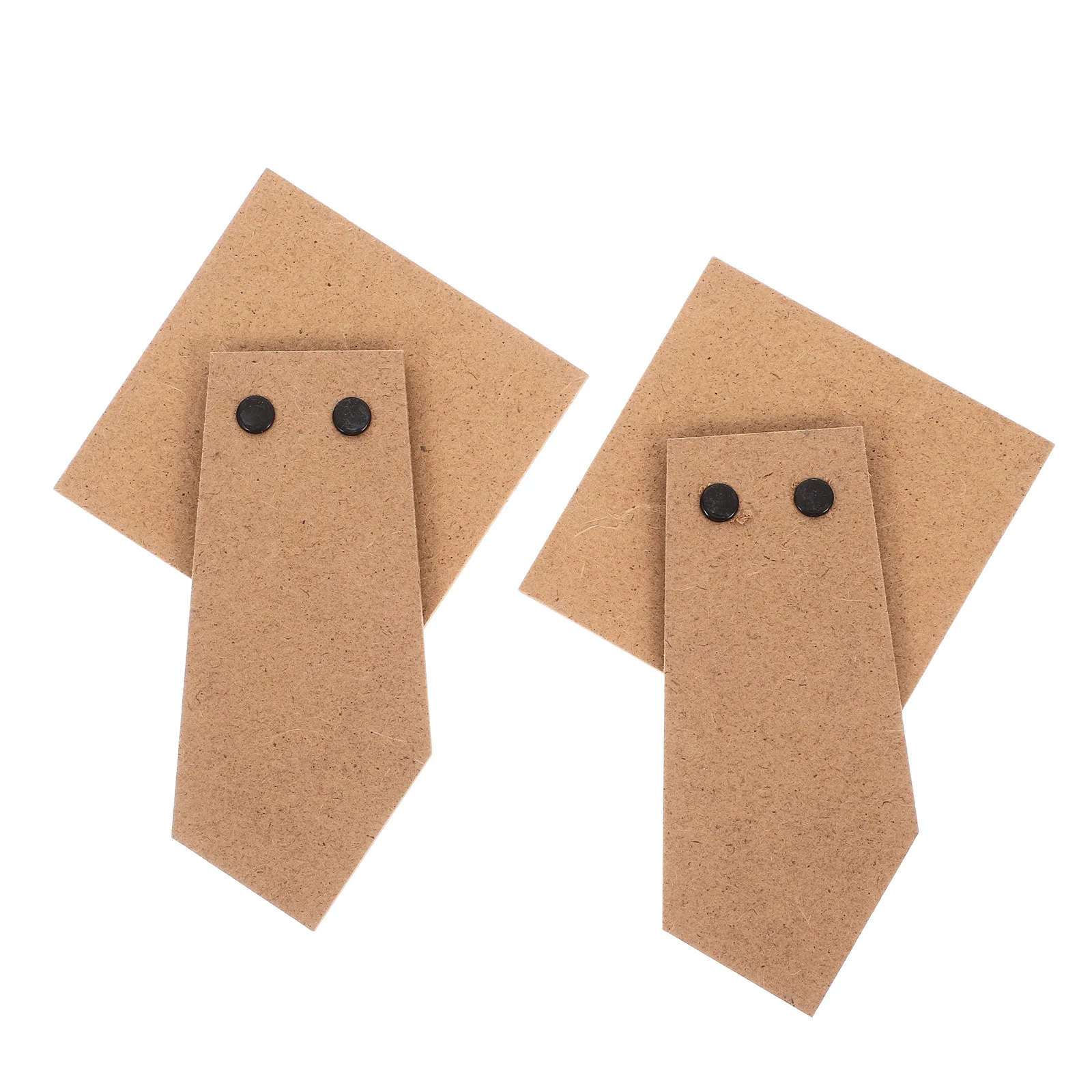 

2Pcs Self-Adhesive Cardboard Easel Back Light Brown 4.09 Inch Picture Frame Stand Backing Board Ideal for DIY Photo Canvas