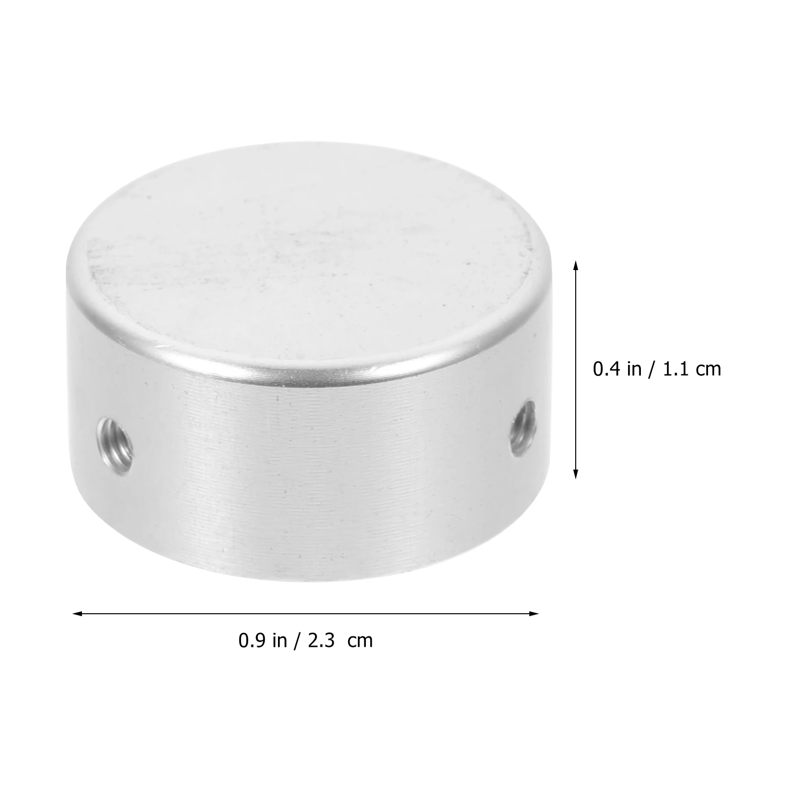 

6 set Guitar Effect Foot Nail Caps Aluminum Metal Footswitch Topper For Effects Pedal Replacement Durable Guitar Accessories