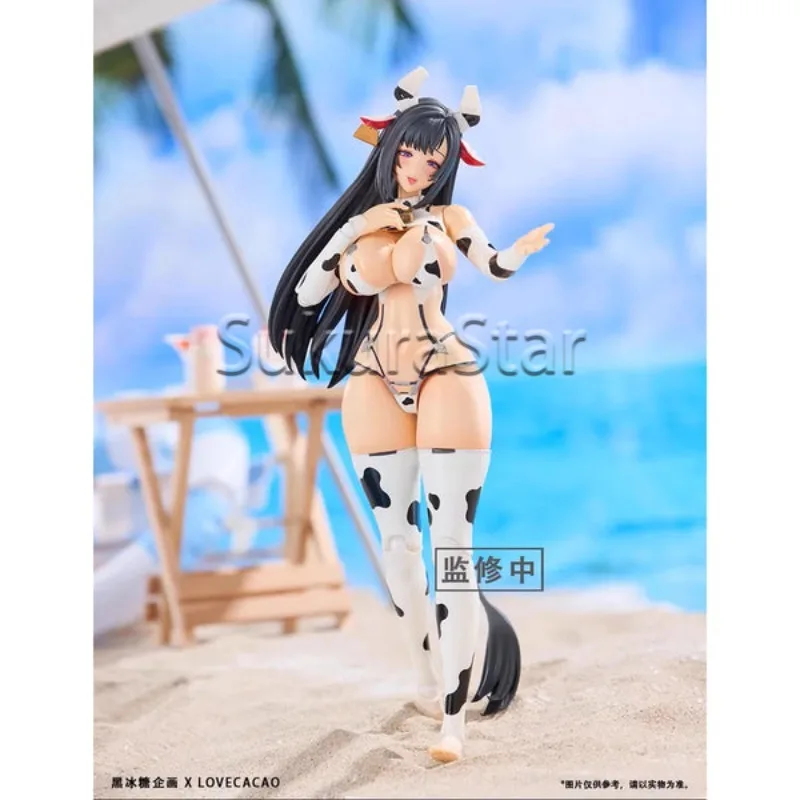 【In stock】Milky White Sauce Cow Girl 1/12 Scale Finished Figure Doll Desktop Collectible Model Gift