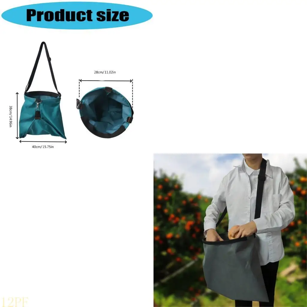 12PF Multipurpose Garden Work Apron Quick Release Utility Rapid Release Design For Planting Pruning And Crop Gathering