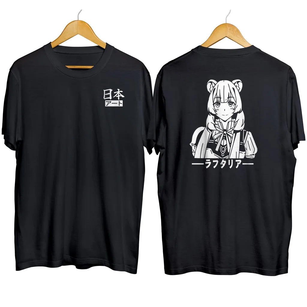 Camisetas del anime astro raphtalia-tate NO YUUSHA, 100% algodón peinado, 30s