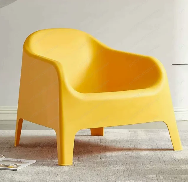 Creative Integrated Sofa, Simple Plastic Chubby Chair, Living Room Bedroom Low Stool