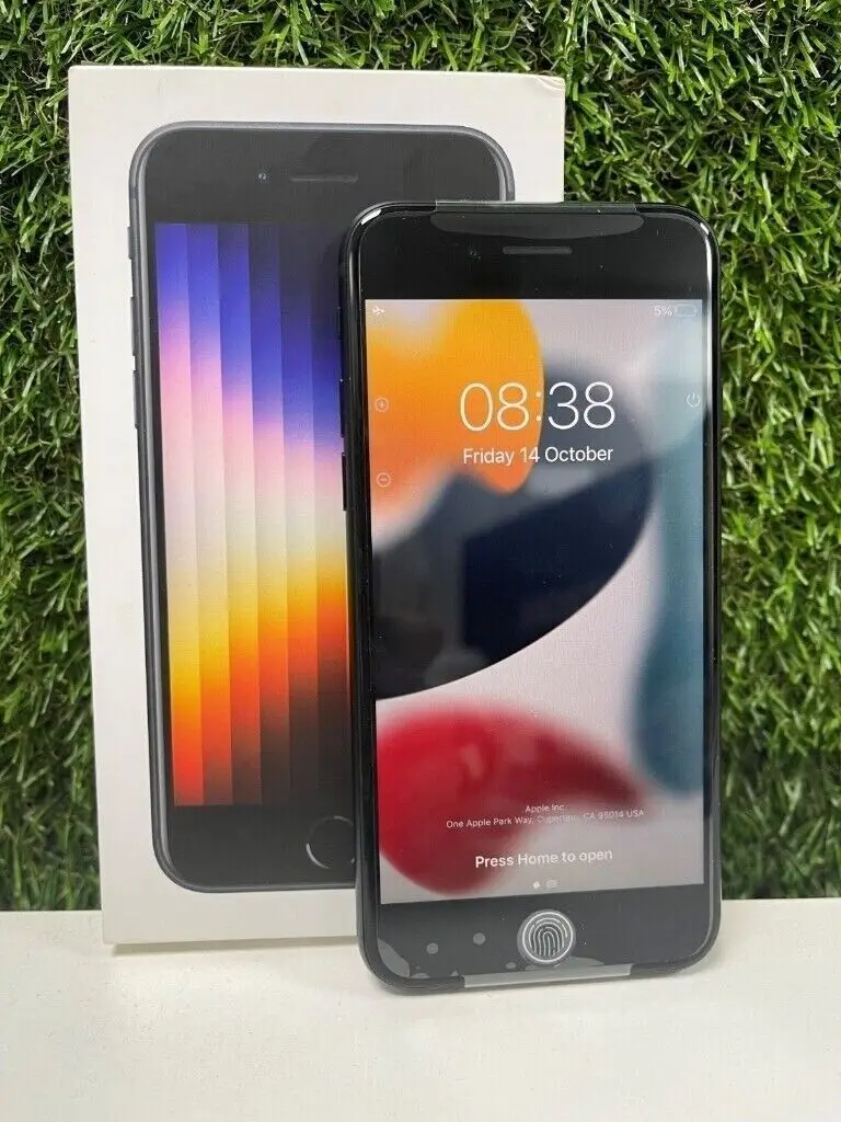 ロック解除された本物のiPhonese3スマートフォン,携帯電話,5g se3,2022