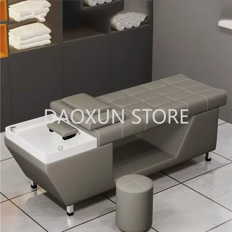 

Thai Spa Beauty Salon Chairs Hair Lounge Massage Comfort Hair Washing Station Chair Comfort Shampouineuse Salon Furniture