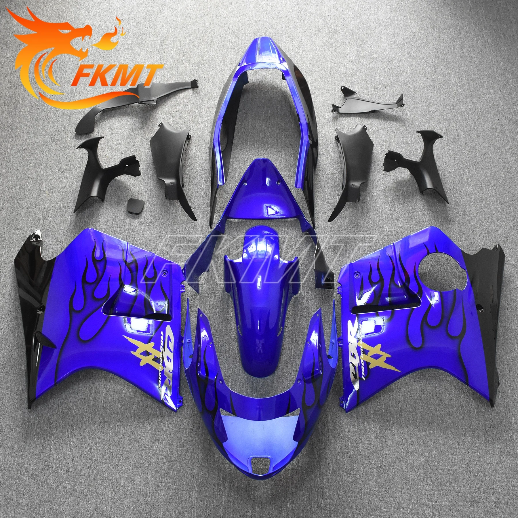 

NEW Motorcycle Fairings for Honda Cbr1100XX CBR 1100 XX 1998 CBR1100 Bodywork 1997 1998- 2007 BLACKBIRD 1998 full fairing black