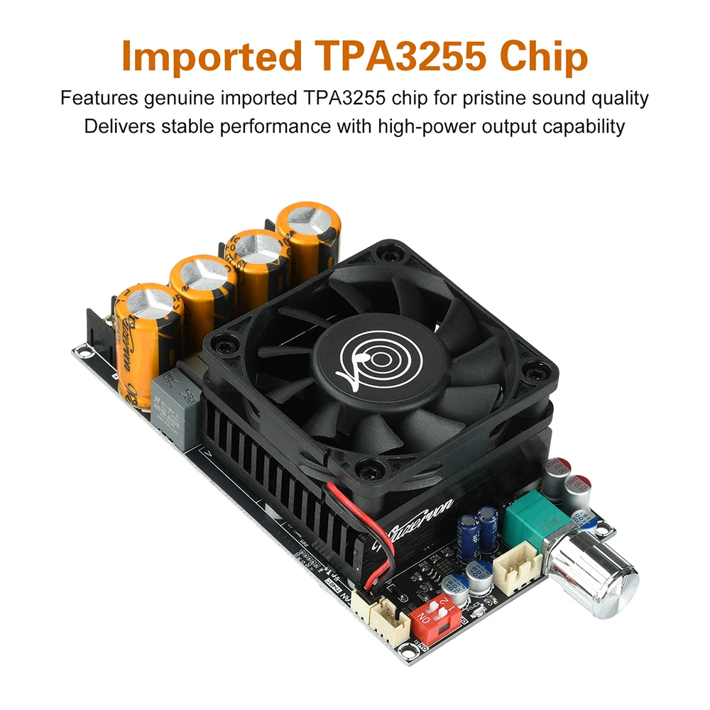 ZK-3002 2G Second-Generation Upgraded DC18-50V Pure Post Amplifier Board 300W+300W Dual Channel 600W Mono Amplifier Chip TPA3255