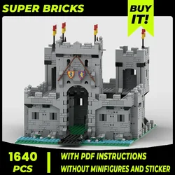 Middle Fortress Model Moc Building Bricks Series Emperor Castle Technology Modular Blocks Gifts Christmas Toys DIY Sets Assembly