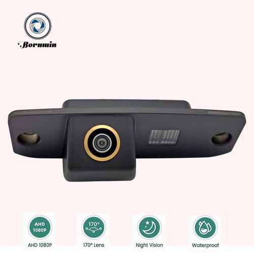 Bornwin 170 °   Cámara de visión trasera de coche HD 1080P para vehículo Hyundai Elantra Sonata Accentt Tucson Terracan Kia Carens Opirus Sorento
