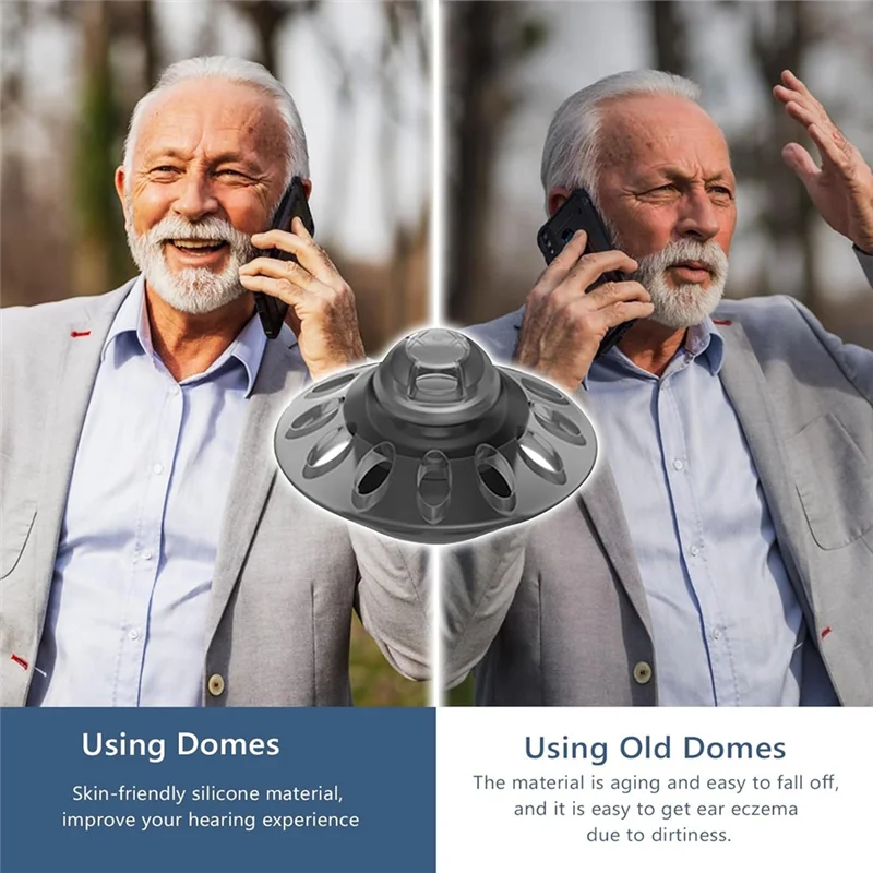 ABLN-30 عبوات مساعدة للسمع مفتوحة لقباب أدوات مساعدة السمع Oticon متوافقة مع Phonak Marvel & Paradise RIC BTE