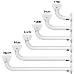 Length 17cm/25cm/30cm/40cm/50cm/60cm Universal Surveillance Security CCTV Camera Stand Wall Mount Bracket Bullet Camera Support