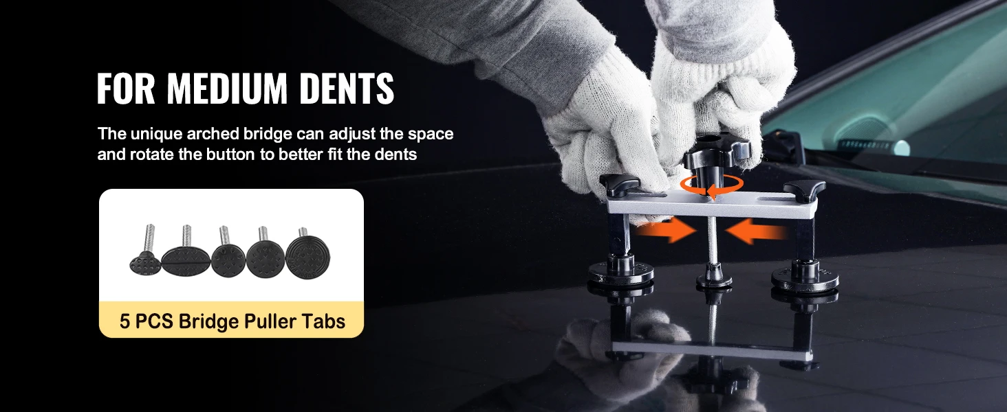 Super PDR Kit Dent Removal Tool Car Dent Repair Tools Kit Car Dent Repair Paintless Dent Removal Tools Repair Dent Car Dent Pull