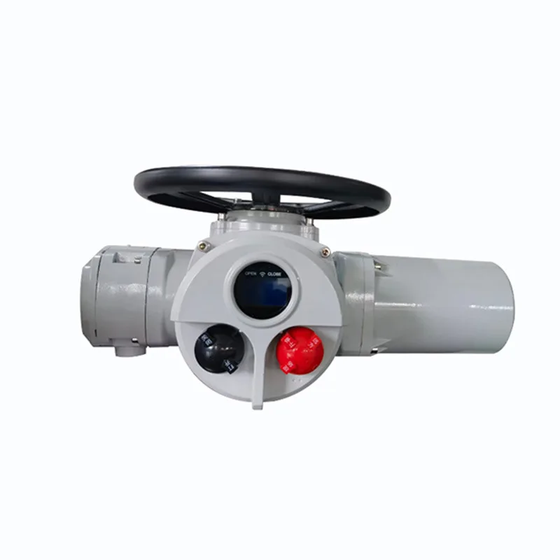 

Turbine electric actuator ventilation butterfly valve remote control high precision