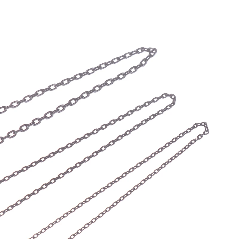 0.55mm/0.85mm/1.4mm x 300mm metalowy łańcuch Model zmodyfikowane części narzędzia do budowania Model wojskowy Scence DIY akcesoria