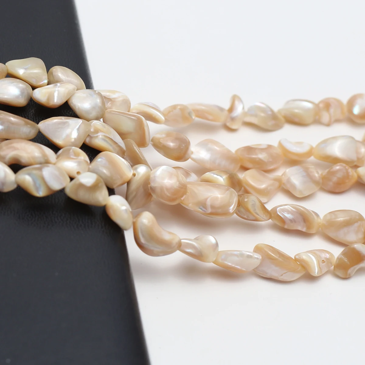 9x12mm Irregularly Shaped Natural Seawater Shell Semi-finished Beads for Jewelry Making DIY Necklace Bracelet Accessories 38cm