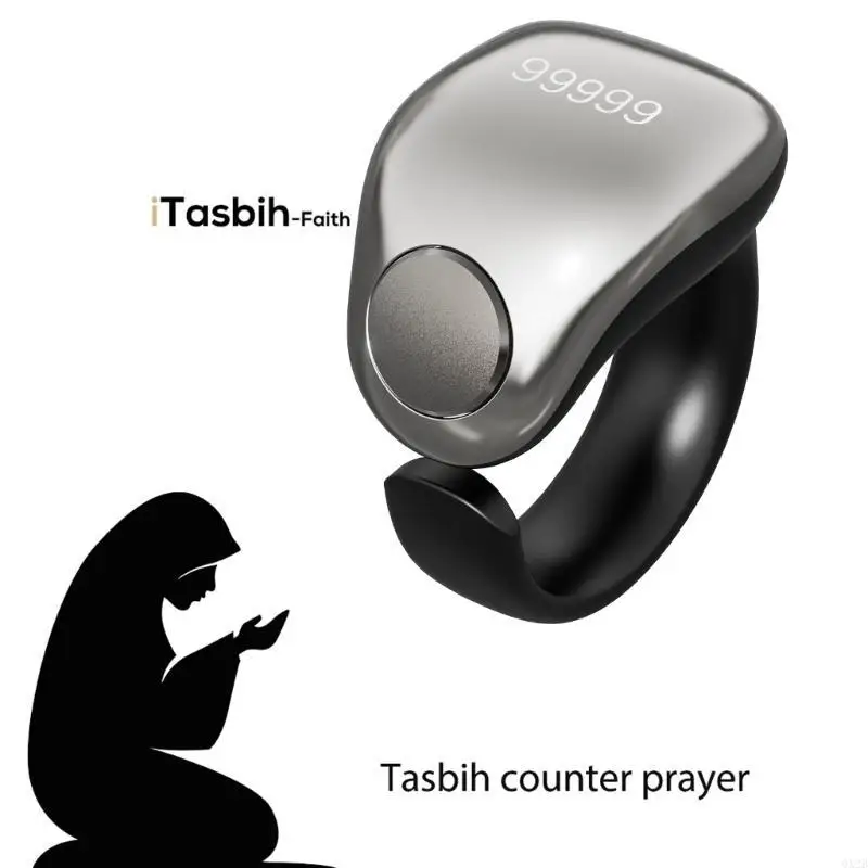 Digital Tasbih Counting Device Rings Digital Tally Counter 3.7v 16 إلى 24 مم